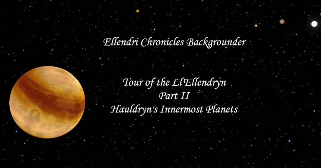 Book Cover: Ellendri Chronicles Backgrounder Part 2